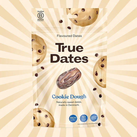 (Pack Of 12) True Dates Dates Cookie Dough 3.5 Oz