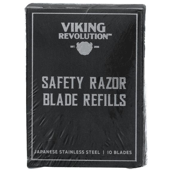 (Pack Of 12) Viking Revolution Razor Replacements 1 Packets