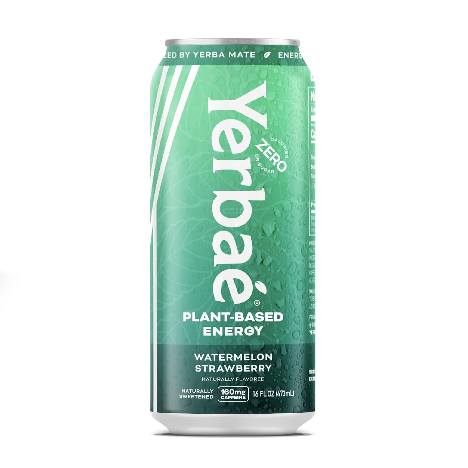 (Pack Of 12) Yerbae Water Sparkling Watermelon Strawberry 16 Oz