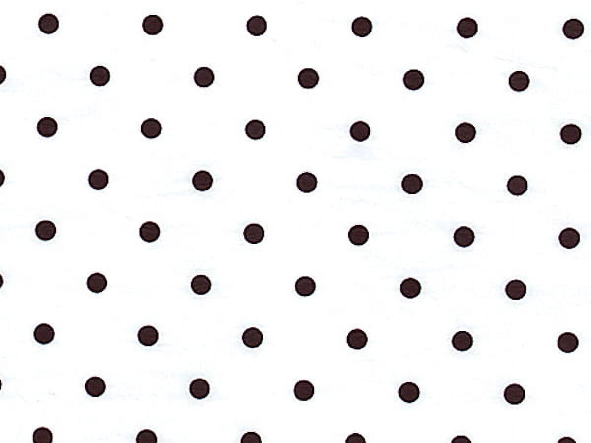Pack Of 120, Black Dots On White Recycled Tissue 20" X 30" Half Ream Tissue Print For Packaging， Made in USA， 100% Recycled