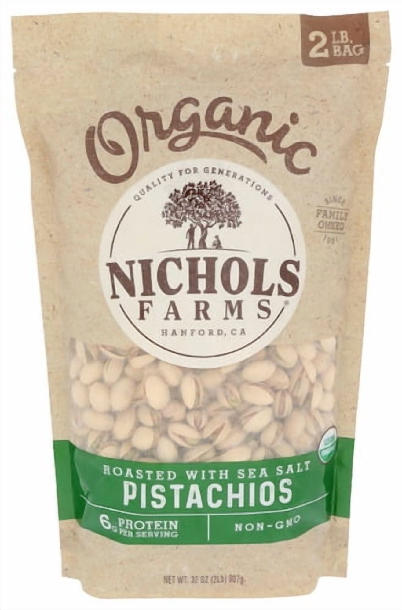 (Pack Of 14) Nichols Pistachio Eb Pistachios Roasted Inch Shell 32 Oz