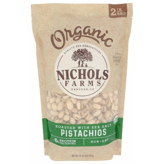 (Pack Of 14) Nichols Pistachio Eb Pistachios Roasted Inch Shell 32 Oz