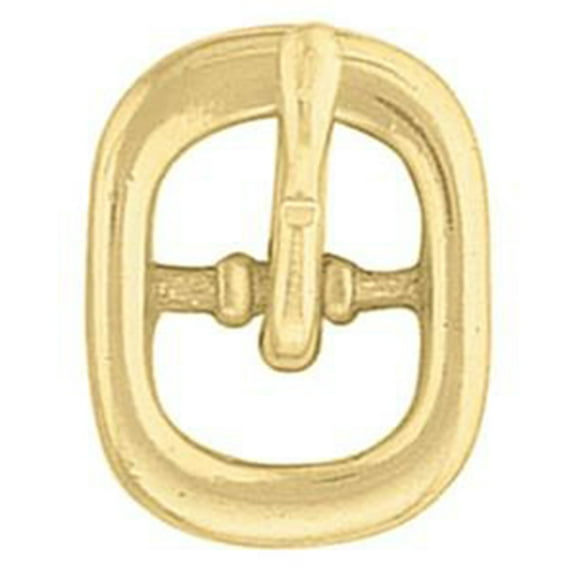 Pack Of 16 1/2 In Hilason Solid Brass Center Bar Buckle