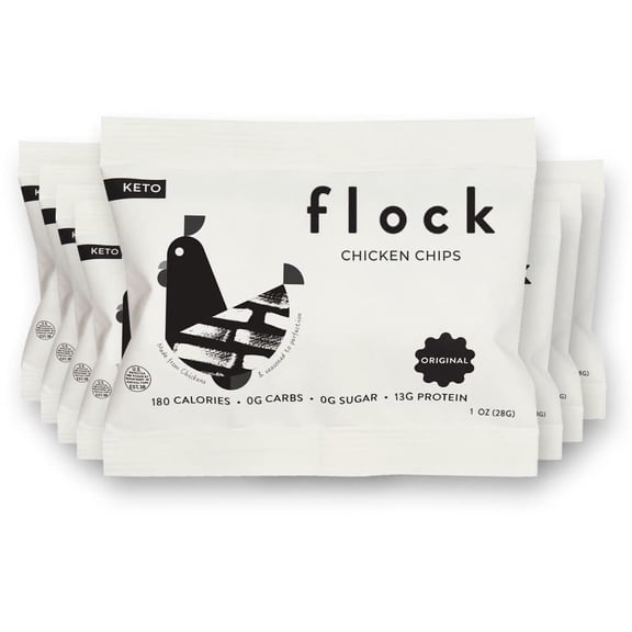 (Pack Of 16) Flock Chips Chicken Original 1 Oz