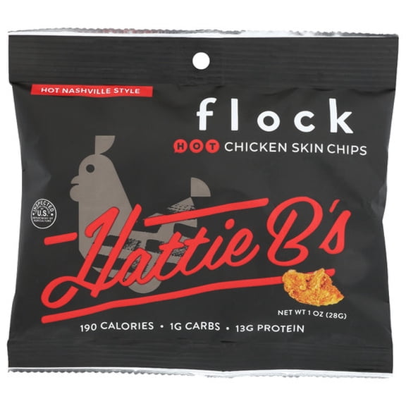 (Pack Of 16) Hattie B's Flock Chips Chicken 1 Oz