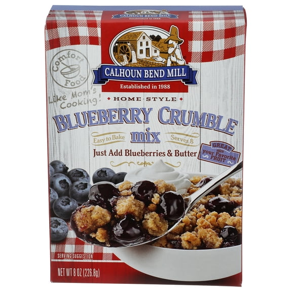 (Pack Of 18) Calhoun Bend Mix Blueberry Crumble 8 Oz