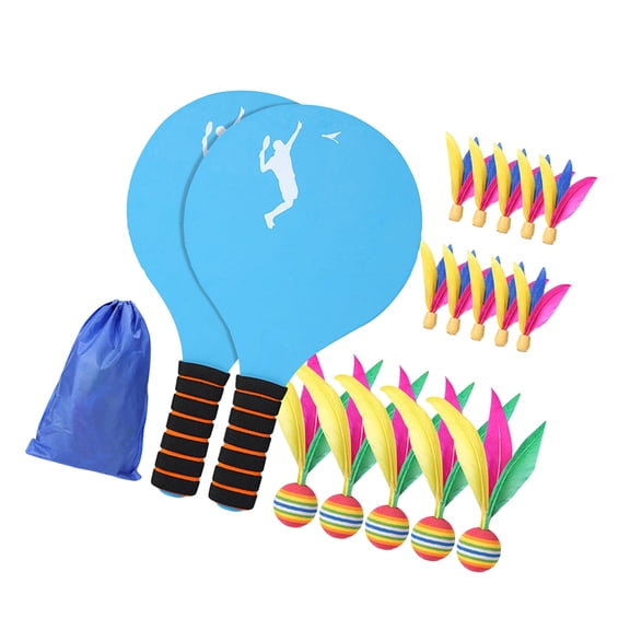Pack Of 18 Childrens Professional Batminton Set Including Rackets And Foam Balls