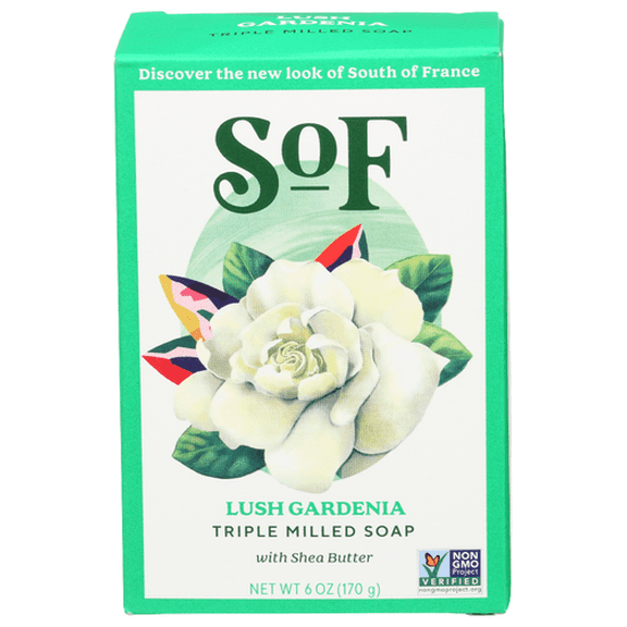 (Pack Of 18) South Of France Soap Bar Lush Gardenia 6 Oz