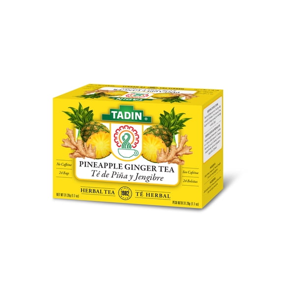 (Pack Of 18) Tadin Tea Bag Pineapple Ginger 24 Each