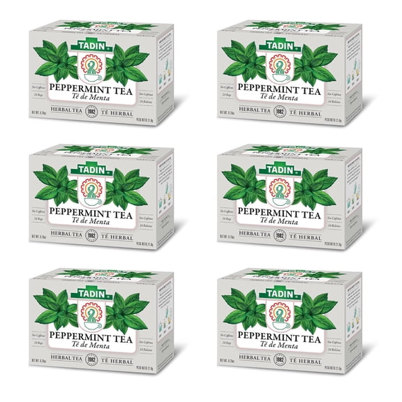 (Pack Of 18) Tadin Tea Peppermint 24 bag