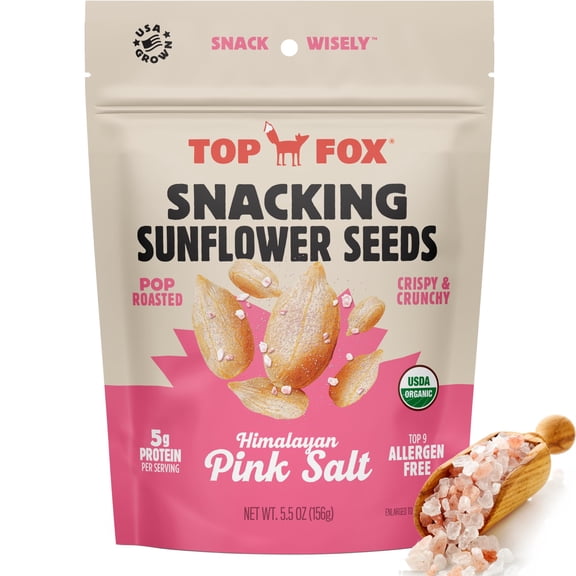 (Pack Of 18) Top Fox Seed Sunflower Himalayan Pink Salt 5.5 Oz