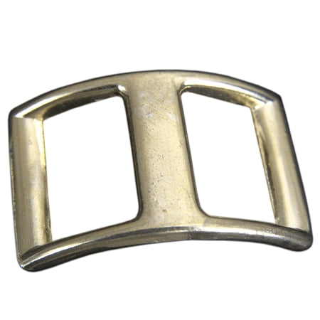 Pack Of 2 3/4  In Western Horse Tack Die Cast Conway Buckle Brass Plated
