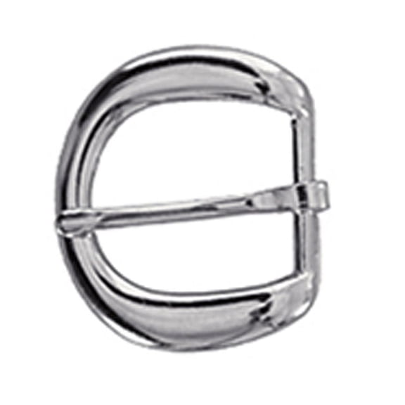 Pack Of 2 5/8 In Western Horse Tack Die Cast Heel Buckle Nickel Plated