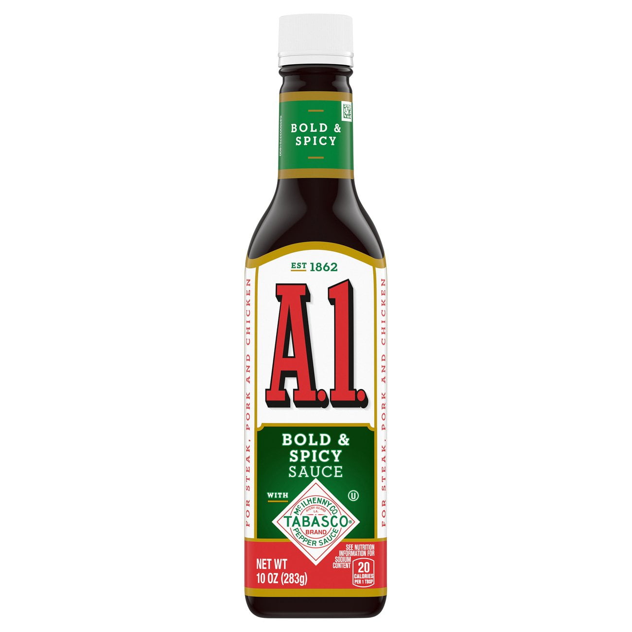 Pack Of 2 A1 Bold and Spicy Steak Sauce - 10 oz (Packaging May Vary)