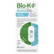 Pack Of 2 Bio K Probiotic Stress Support 60 Capsules