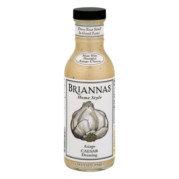 Pack Of 2 Briannas Home Style Asiago Caesar Dressing - 12 oz (Packaging May Vary)
