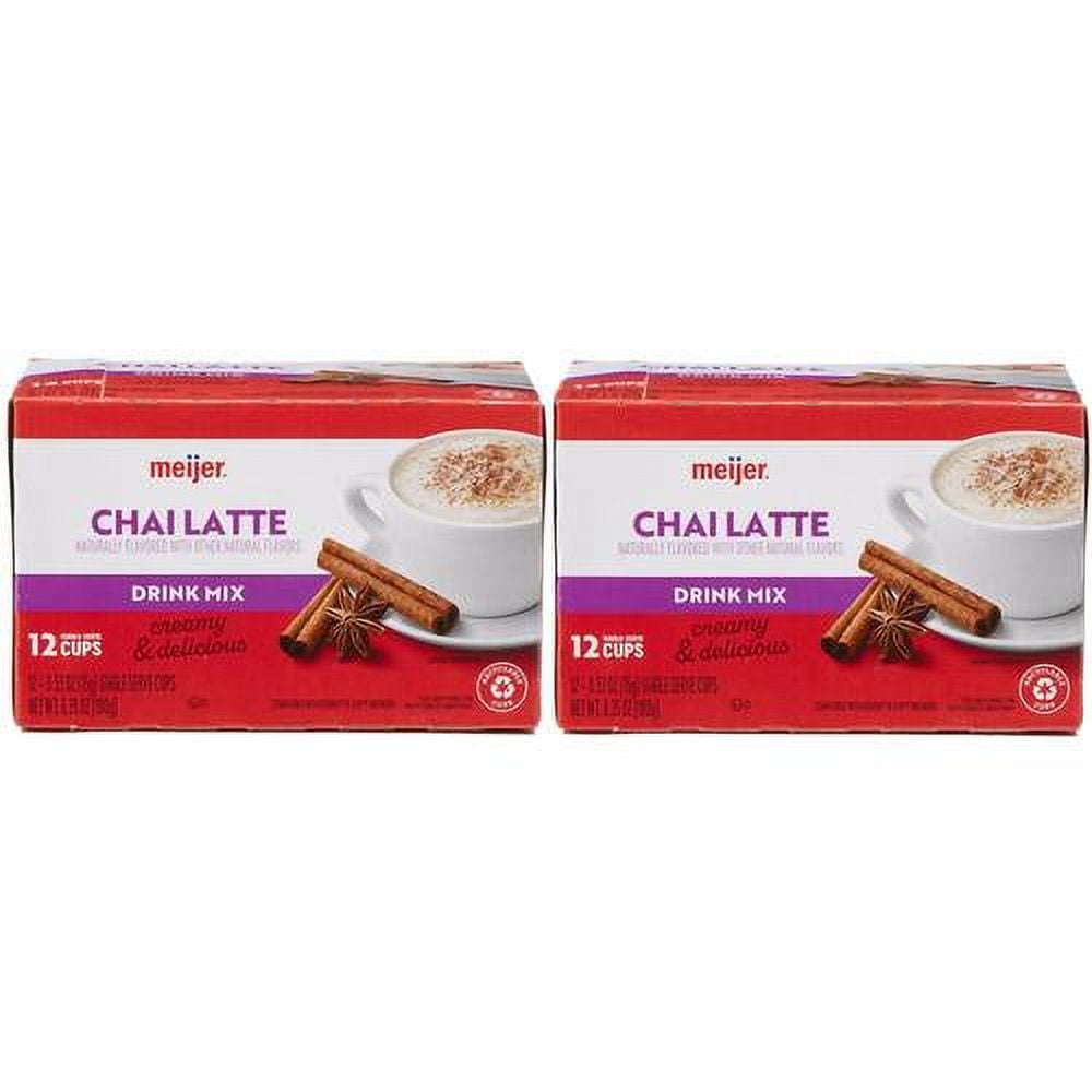 Pack Of 2 Chai Latte Drink Mix Coffee Pods, 12 Ct.