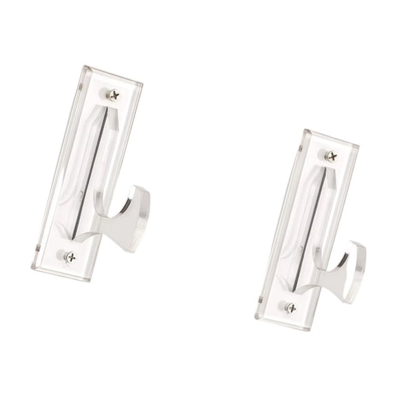 Pack Of 2 Clear Acrylic Wall Mounts Lightsabers Shelf For Lightsabers Display And Home Decors Storage Solution