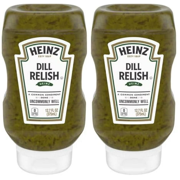 Pack Of 2 Dill Relish, 12.7 fl oz Bottle