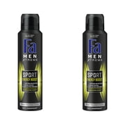 Pack Of 2 FA Men Sport Energy Boost Spray Deodorant 150ml Energizing Scent