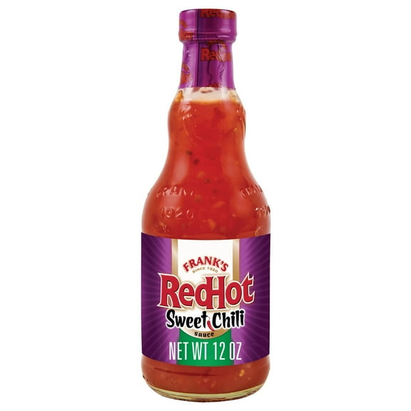 Pack Of 2 Frank's RedHot Sweet Chili Hot Sauce - 12 oz (Packaging May Vary)