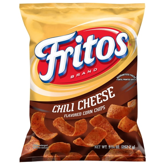 Pack Of 2 Fritos Chili Cheese Corn Chips, 9.25 oz (Package May Vary)