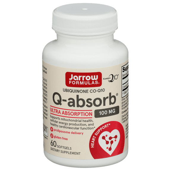 (Pack Of 2) Jarrow Formulas Q-Absorb Co-Q10 100Mg 60 Soft gels