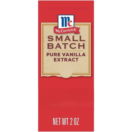 Pack Of 2 McCormick Small Batch Pure Vanilla Extract, 2 oz (Package May Vary)