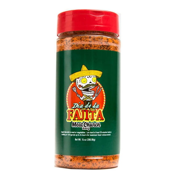 Pack Of 2 Meat Church Dia De La Fajita Rub, 14 oz (Package May Vary)