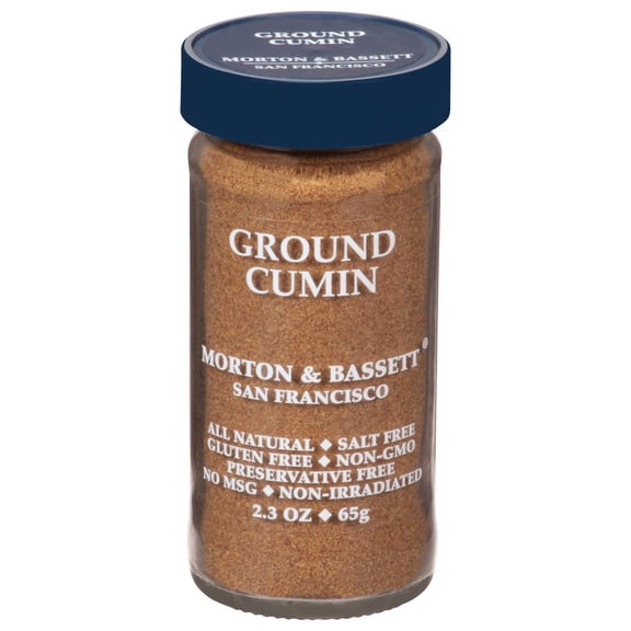 Pack Of 2 Morton & Bassett Ground Cumin, 2.3 oz (Package May Vary)