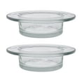 thumbnail image 1 of Pack Of 2 Multipurpose Warmer Replacement Dish 4.5inch Glass Melting Heating Tray For Home Fragrances Use, 1 of 9