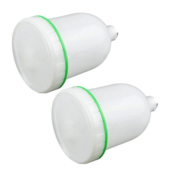 Pack Of 2 Multipurpsoe Nylon Paint Cups 600ml M14x1 Stainless Steel Threads Suitable With sprayer Guns