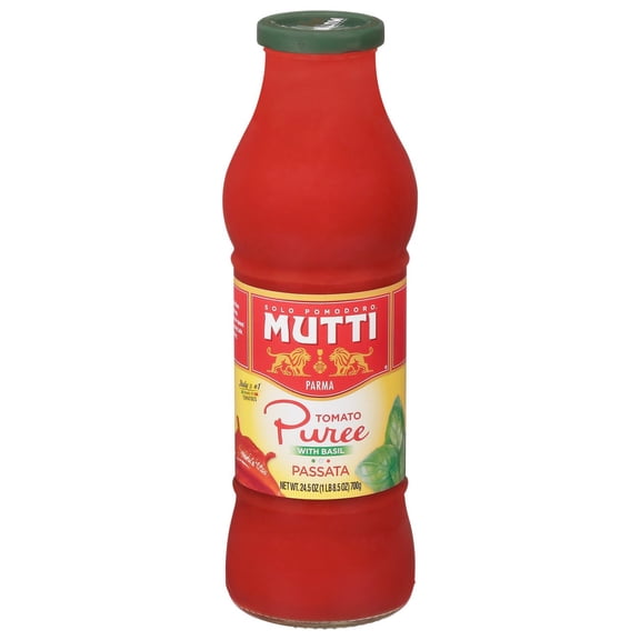 Pack Of 2 Mutti Tomato Puree With Basil - 24.5 oz (Packaging May Vary)