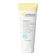 Pack Of 2 Mychelle Dermaceuticals Sun Shield Part SPF28 Un 2.3 Fl Oz