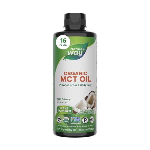 (Pack Of 2) Nature's Way Oil MCT Coconut 16 Oz