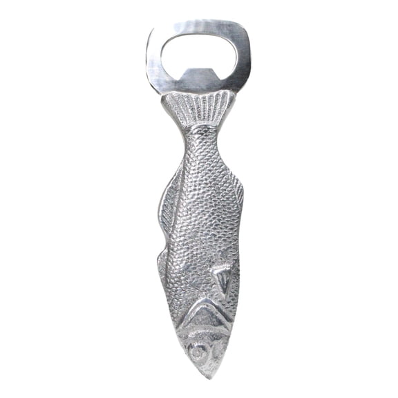 Pack Of 2 Nautical Marine Grouper Fish Aluminum Hand Glass Beer Bottle Openers