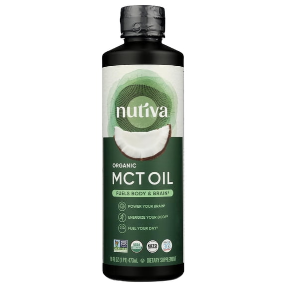 (Pack Of 2) Nutiva Oil MCT 16 Oz