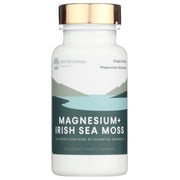 Pack Of 2 Nutritional Roots Magnesium Irish Sea Moss 60 Capsules