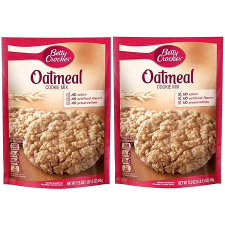 Pack Of 2 Oatmeal Cookie Mix, 17.5 oz