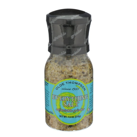Pack Of 2 Olde Thompson Everything Salt Seasoning Grinder - 7.6 oz (Packaging May Vary)