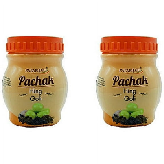 Pack Of 2 - Patanjali Pachak Hing Goli - 3.5 Oz (100 Gm)