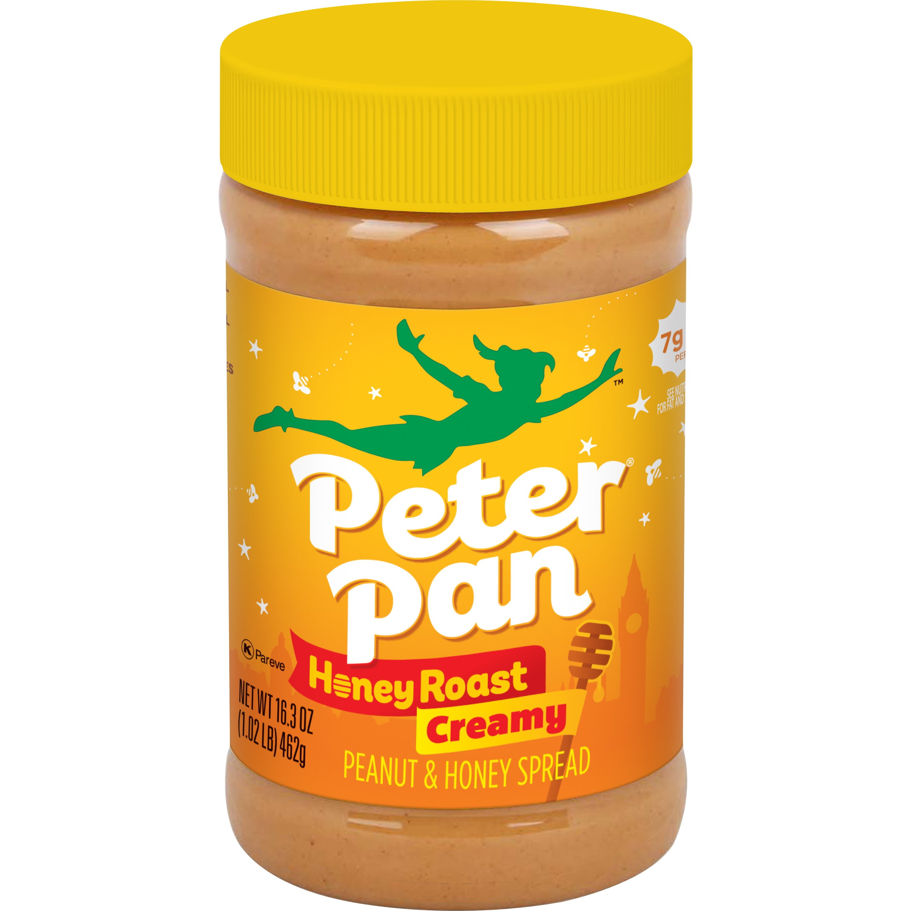 2 Pack Peter Pan Honey Roast Creamy Peanut Butter \u0026 Natural Honey Spread