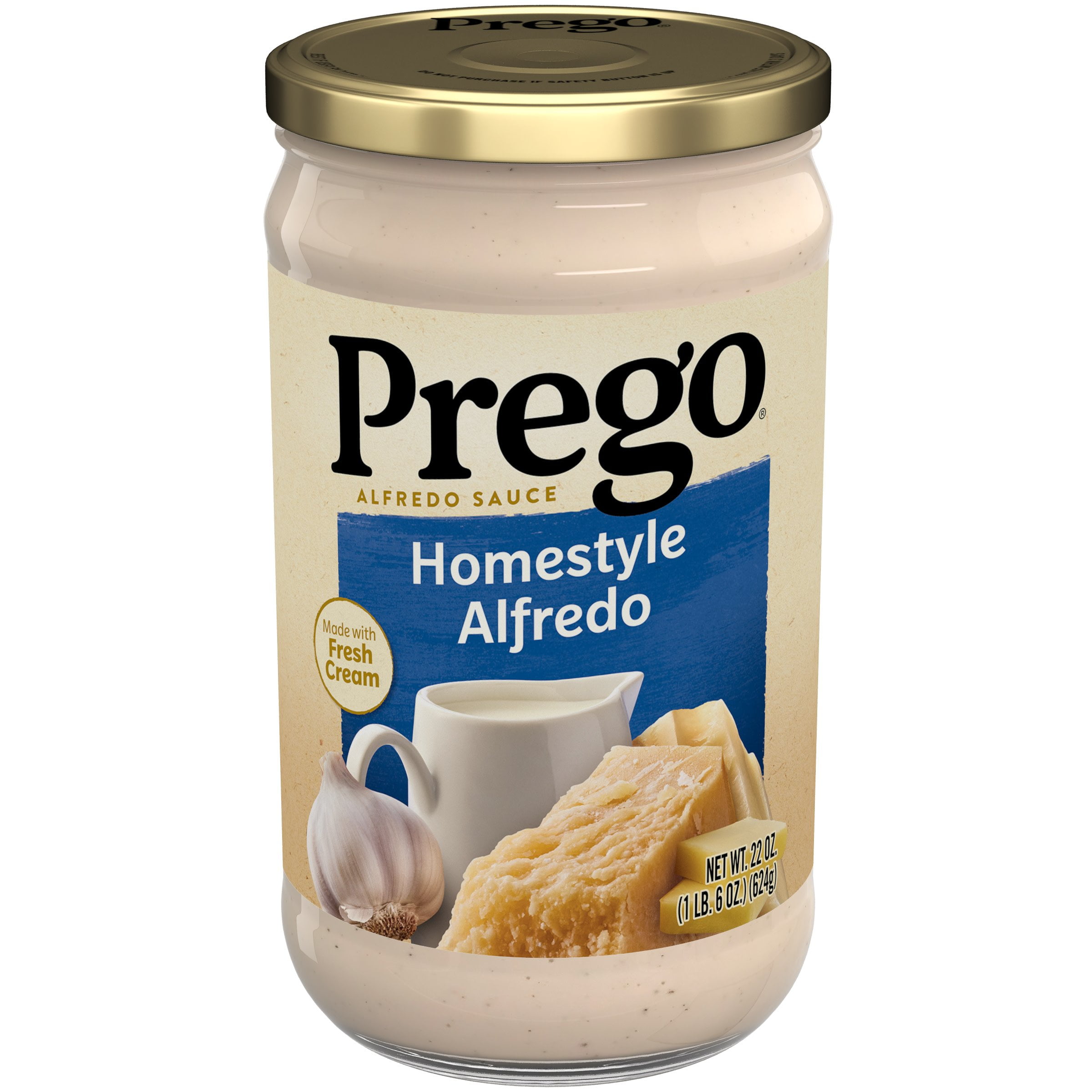 Pack Of 2 Prego Homestyle Alfredo Pasta Sauce - 22 oz (Packaging May Vary)