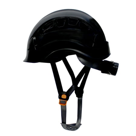 Pack Of 2, RK-SAFETY Adjustable ABS Climbing Helmet, 6-Point Suspension, Designed for Climbing, Riding and Construction, 2 Ea Black