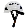 thumbnail image 1 of Pack Of 2, RK-SAFETY Adjustable ABS Climbing Helmet, 6-Point Suspension, Designed for Climbing, Riding and Construction, 2 Ea White, 1 of 3