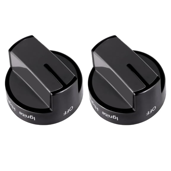 Pack Of 2 Ranges Control Knobs Accessory With WFG Series Stove Standard W10339442