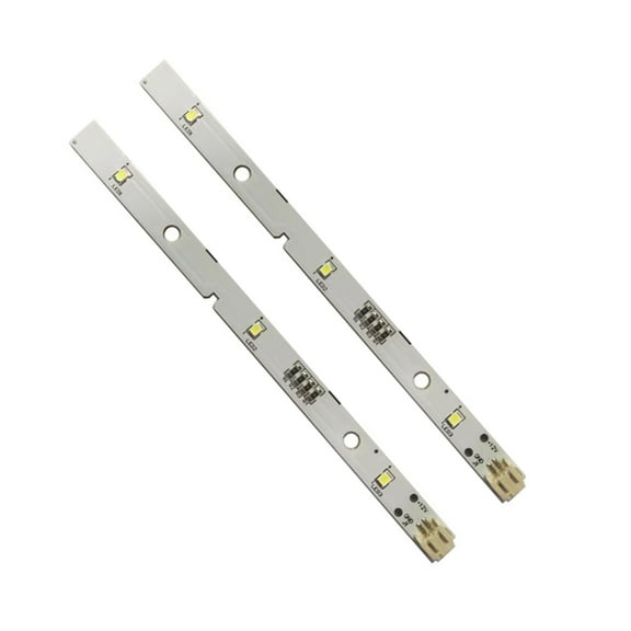 Pack Of 2 Replacement LED Light Strips Panel Components For Refrigerator Models MDDZ162A 1629348 1529227 12V Cold White