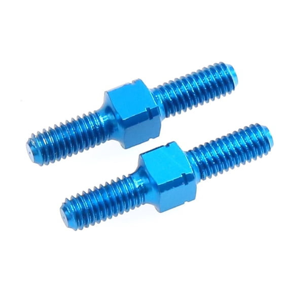 Pack Of 2 Rod Linkage 3x18mm Aluminum Turnbuckles For Enhanced Remote Control Car Performances
