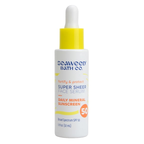 (Pack Of 2) Seaweed Bath Company Serum Face SPF 50 1.1 Fl Oz
