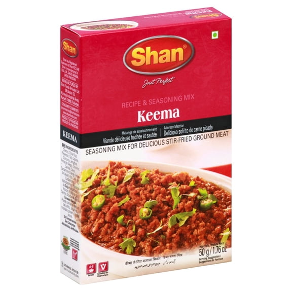 Pack Of 2 Shan Keema Curry Seasoning Mix, 1.76 oz (Package May Vary)